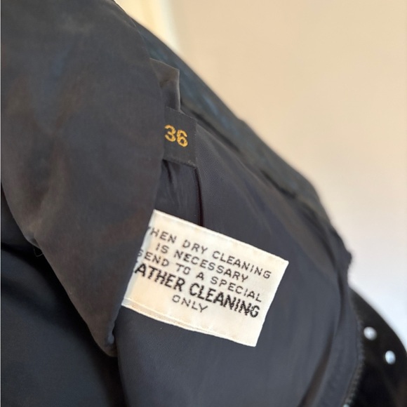 VINTAGE AMF era Harley Davidson Leather Pants with Belt 36 - Picture 7 of 8